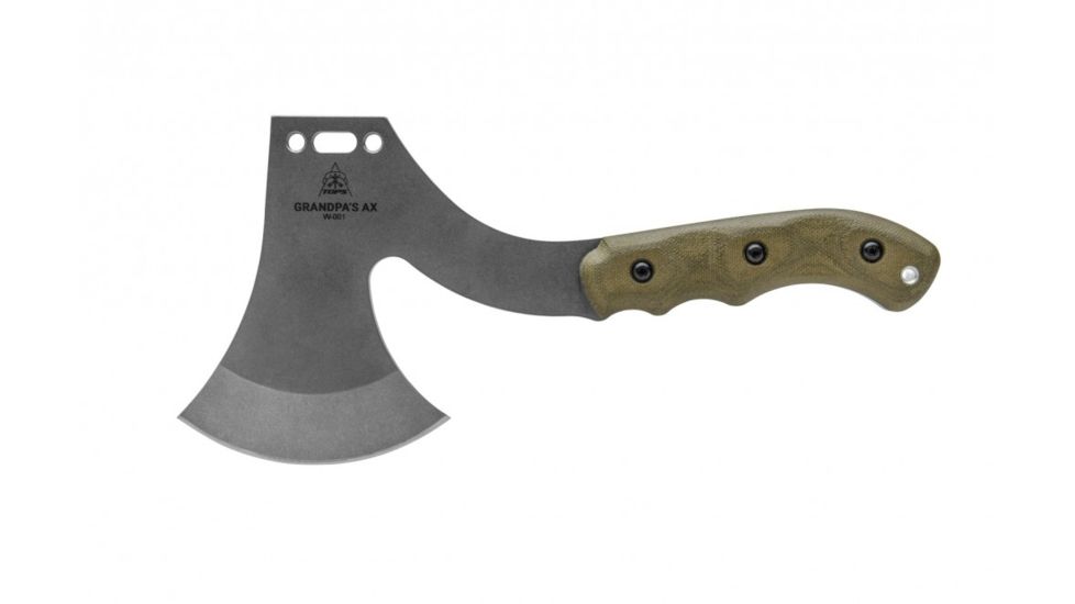 Tops Knives Grandpas Ax, Brown Handle GRAX-02