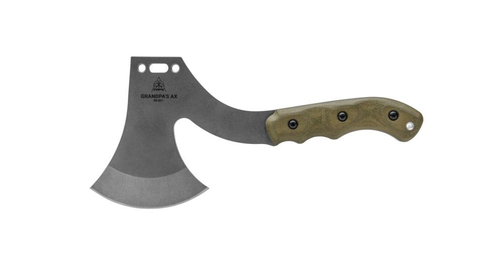 Tops Knives Grandpas Ax, Brown Handle, GRAX-02