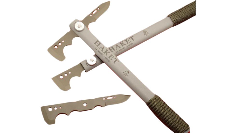 Tops Knives Hacket Outfitter, Cord Wrapped Chrome Moly Handle TKHAKET-01-OF