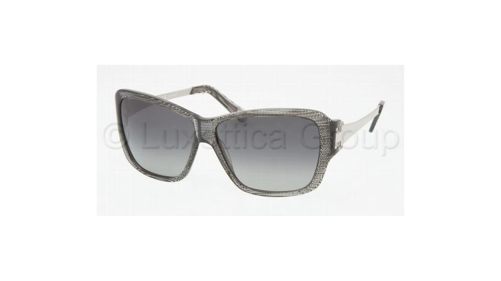 Tory Burch Tory E05 Sunglasses TY7013 842/T3-5912 - Black Screen Polarized Gray Grad