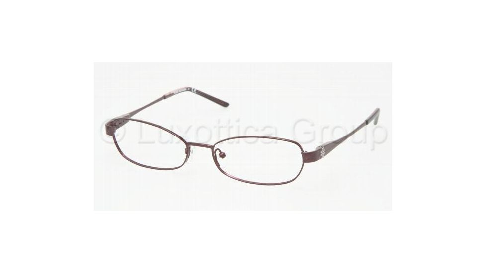 Tory Burch TY1007 Progressive Eyeglasses Plum Frame / 52 mm Prescription Lenses, 126-5215