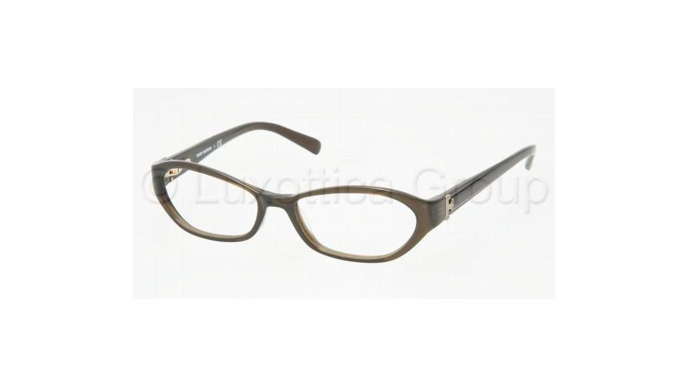 Tory Burch TY2002 Progressive Eyeglasses Olive Frame / 50 mm Prescription Lenses, 735-5016