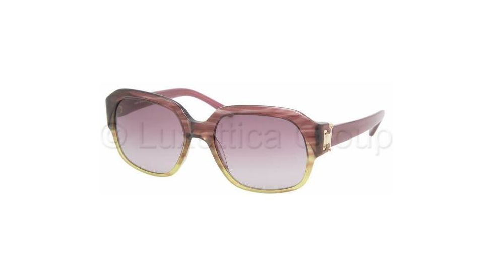 Tory Burch TY7017 Progressive Prescription Sunglasses TY7017-911-8D-5418 - Lens Diameter: 54 mm, Frame Color: Olive Purple Fade