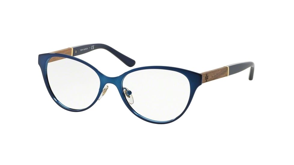 Tory Burch TY1044 Progressive Prescription Eyeglasses 3078-52 - Navy Frame