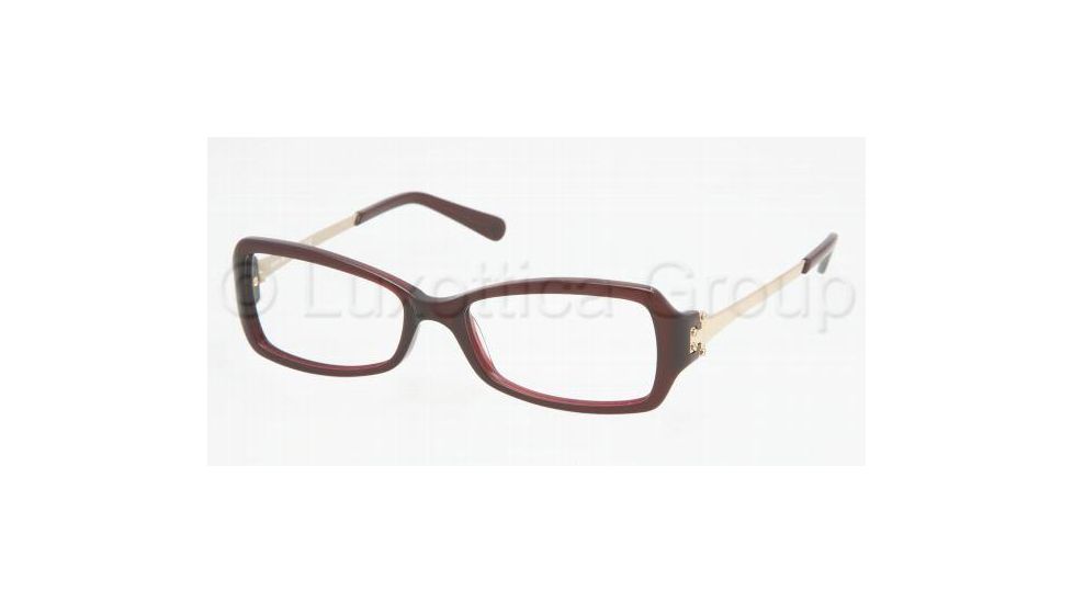 Tory Burch Ty2012 Eyeglasses TY2012 with No-Line Progressive Rx Prescription Lenses 835-5316 - Ox Blood 