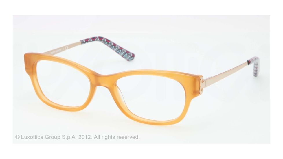 Tory Burch TY2035 Progressive Prescription Eyeglasses 1108-48 - Dark Honey Frame