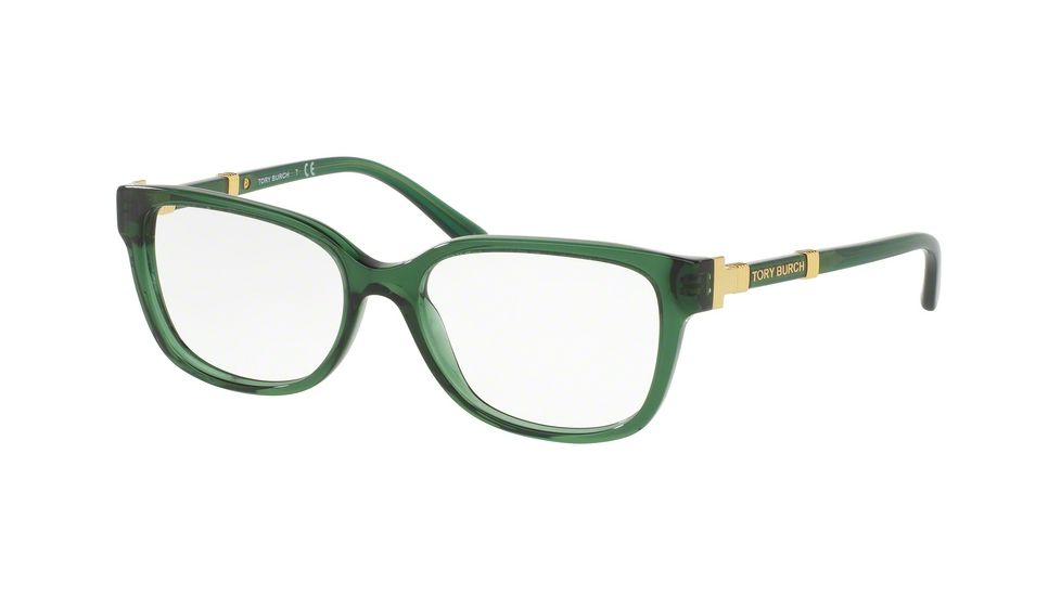 Tory Burch TY2075 Progressive Prescription Eyeglasses 1566-52 - Bottle Green Frame