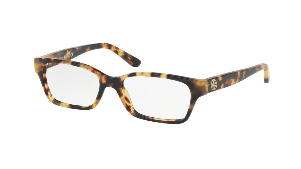 Tory Burch TY2080 Single Vision Prescription Eyeglasses 1499-51 - Tokyo Tortoise Frame