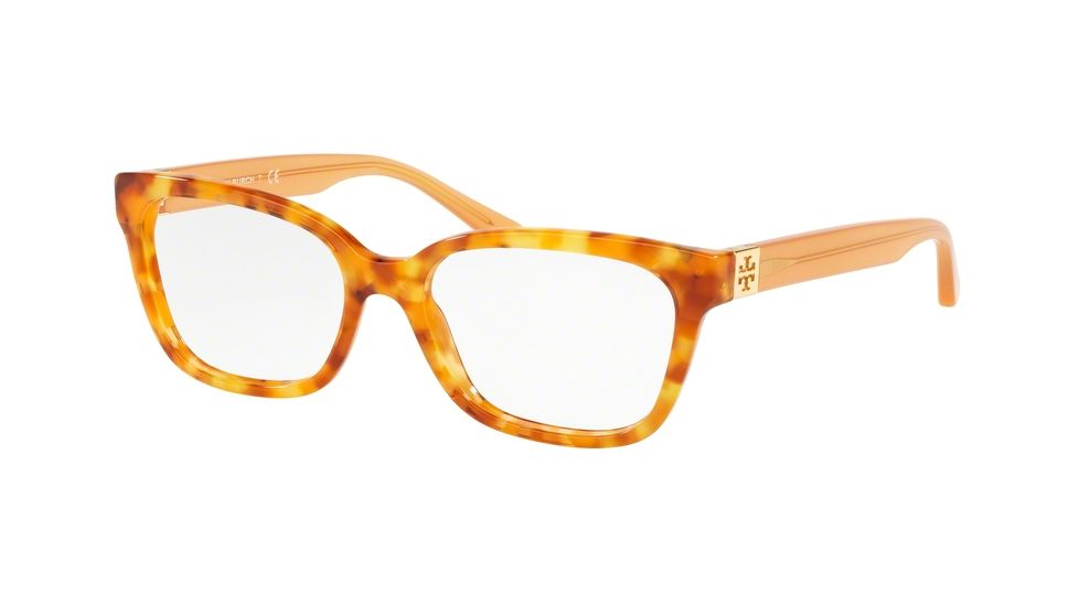Tory Burch TY2084 Prescription Eyeglasses 1725-54 - Amber Tort Frame