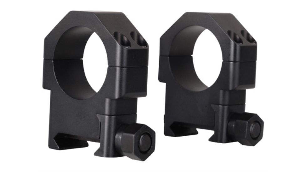TPS TSR-W Weaver-Style Rifle Scope Ring 1 in Tactical Design, Matte Black, Medium 30621