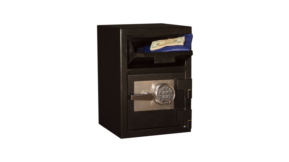 Tracker Safe Steel Deposit Safe w/Hopper, Black, DS201414-ESR