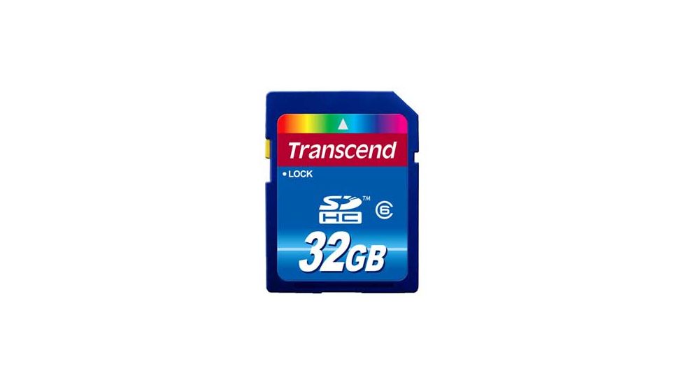Transcend 32Gb SDHC Secure-Digital-Card-TS32GSDHC6
