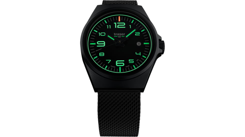 Traser P59 Essential M Watch, Black, 42 mm H 10.5 mm 108206