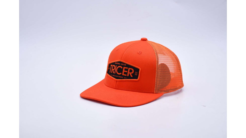 Tricer Classic Patch Hat, Orange, HT-CLOR