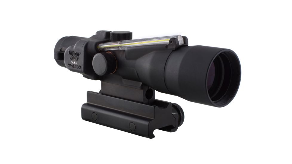 Trijicon ACOG 3x30 Dual Ill Rifle Scope w/Mount, Amber Crosshair .308 WIN Reticle, Open Box