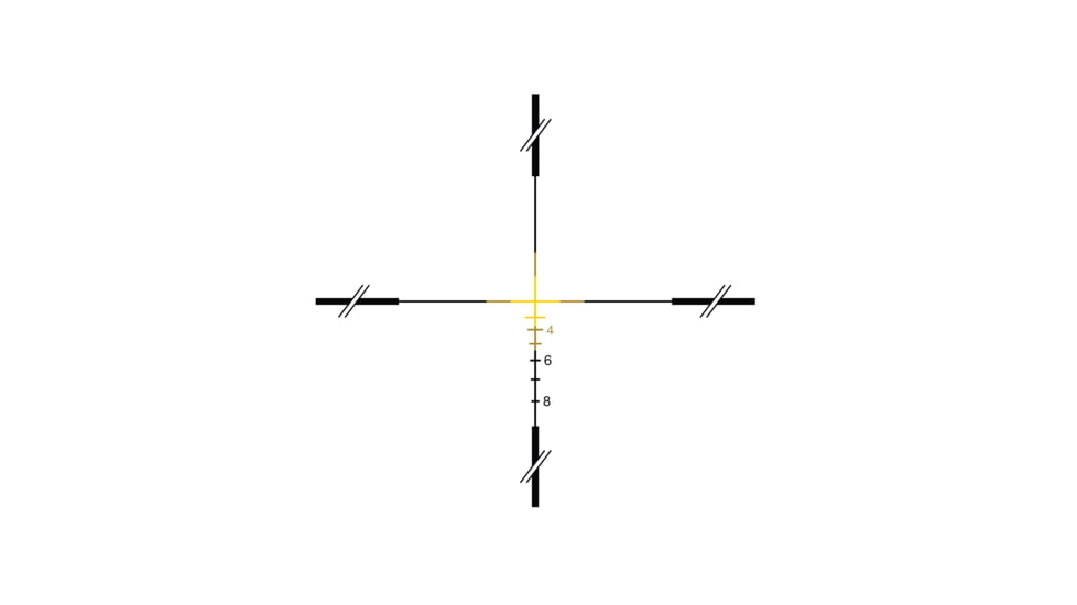Trijicon ACOG 3x30 Dual Ill Rifle Scope w/Mount, Amber Crosshair .308 WIN Reticle, Open Box