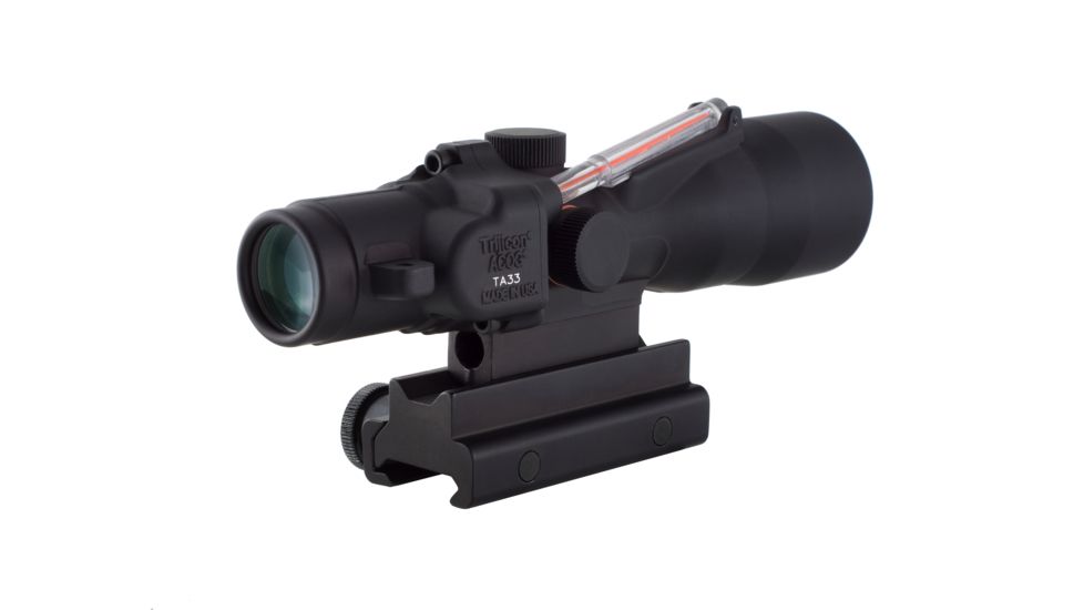 Trijicon ACOG 3x30 Dual Ill Rifle Scope w/Mount, Red Chevron .308 WIN Reticle