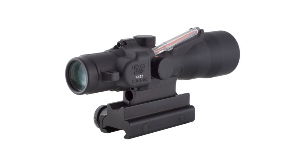 Trijicon ACOG 3x30 Illuminated Rifle Scope, Red Chevron .308 Ballistic Reticle TA33R-9