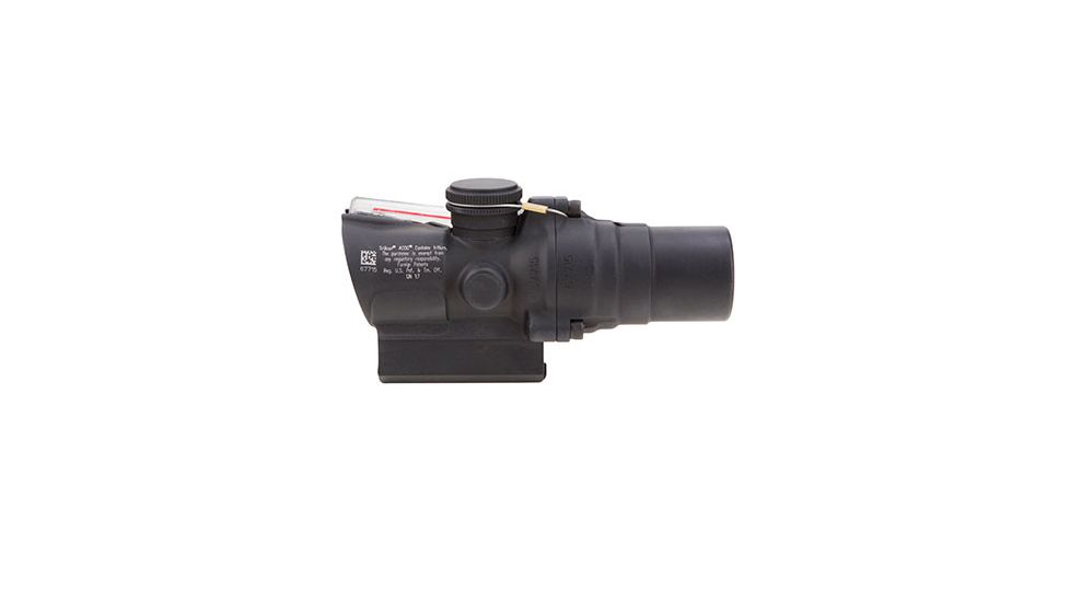 Trijicon 1.5x24 Compact ACOG Rifle Scope,Dual Illuminated Red Crosshair Reticle w/ M16 Carry Handle Base and Mounting Screw 400157