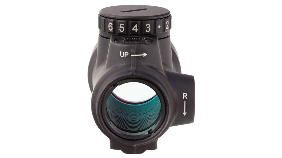 Demo,Trijicon 1x25mm MRO 2.0 MOA Adjustable Red Dot Sight,Black w/MRO Full Co-Witness Mount MRO-C-2200005-DEMO