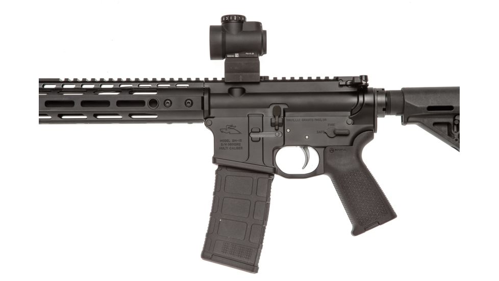 Trijicon 1x25mm MRO 2.0 MOA Adjustable Red Dot Sight, Black MRO-C-2200003