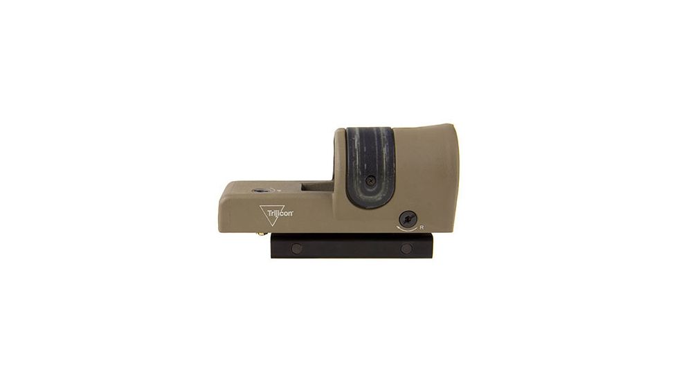 Trijicon 1x42 Reflex Sight, CK-FDE, Amber 4.5 MOA Dot Reticle, ACOG Base with TA51 Fla, 800109