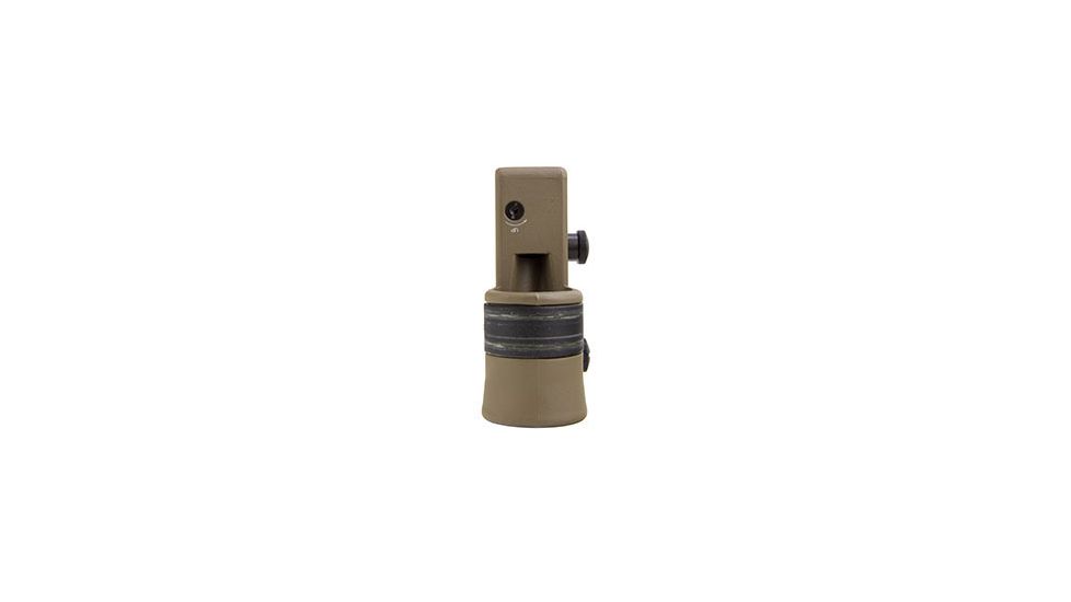 Trijicon 1x42 Reflex Sight, CK-FDE, Amber 4.5 MOA Dot Reticle, ACOG Base with TA51 Fla, 800109