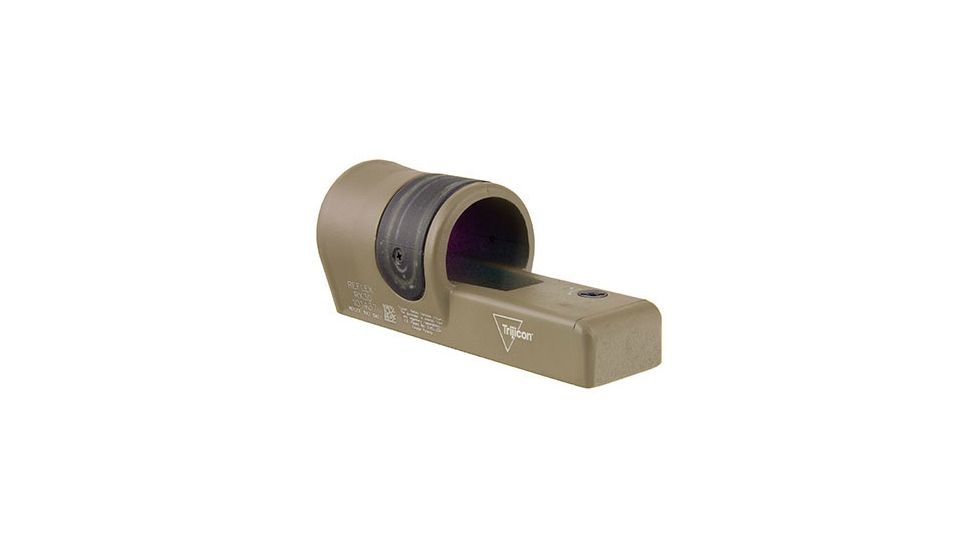 Trijicon 1x42 Reflex Sight, CK-FDE, Amber 6.5 MOA Dot Reticle, Reflex Base without Mou, 800067