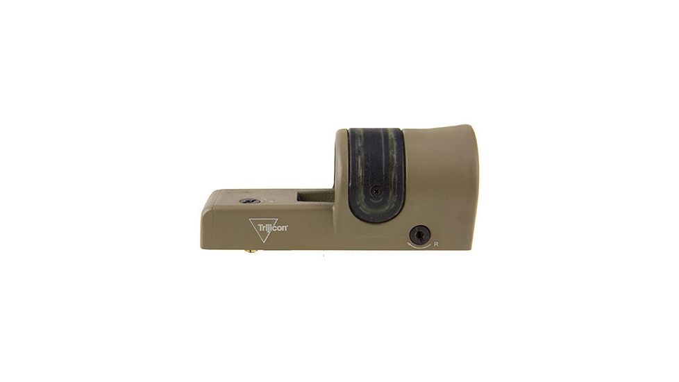 Trijicon 1x42 Reflex Sight, CK-FDE, Amber 6.5 MOA Dot Reticle, Reflex Base without Mou, 800067