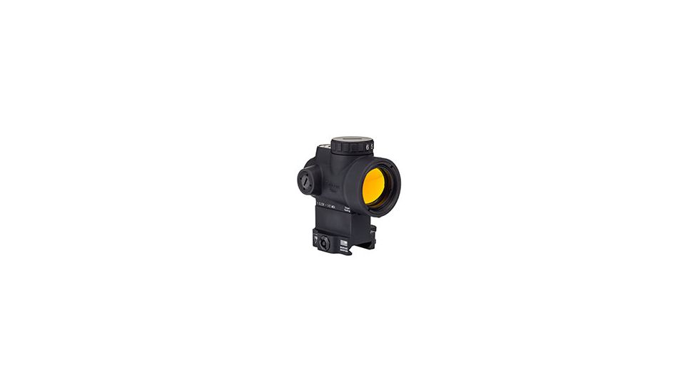 Trijicon 2.0 MOA Adjustable Green Dot Sight w/Lower 1/3 Co-Witness Levered Quick Release Mount, Black MRO-C-2200034