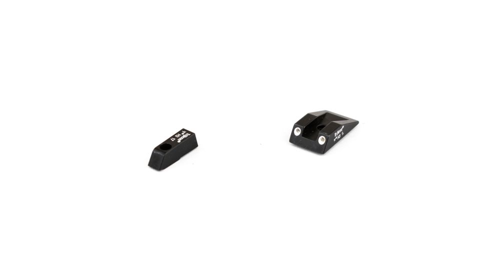 Trijicon Bright &amp; Tough 3 Dot Night Sight Set, Green Front &amp; Orange Rear - Taurus PT111/132/138/140/145
