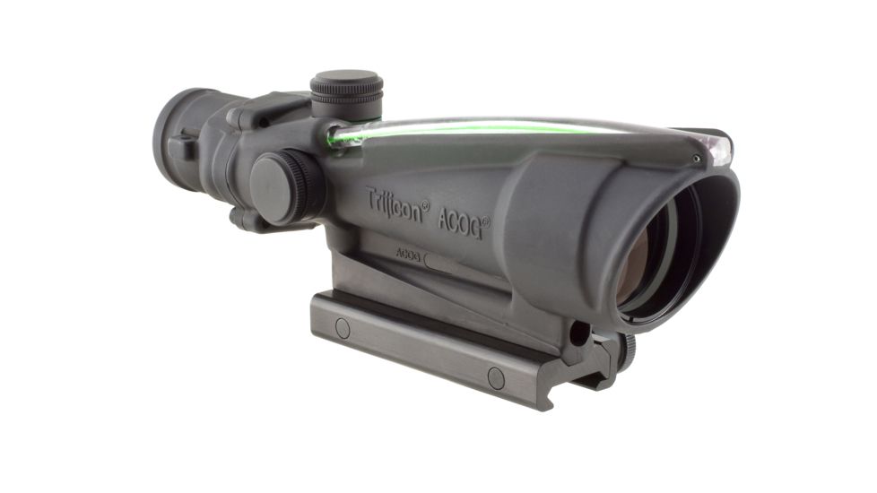 Trijicon 3.5x35 ACOG Illuminated Scope with Green Chevron Reticle