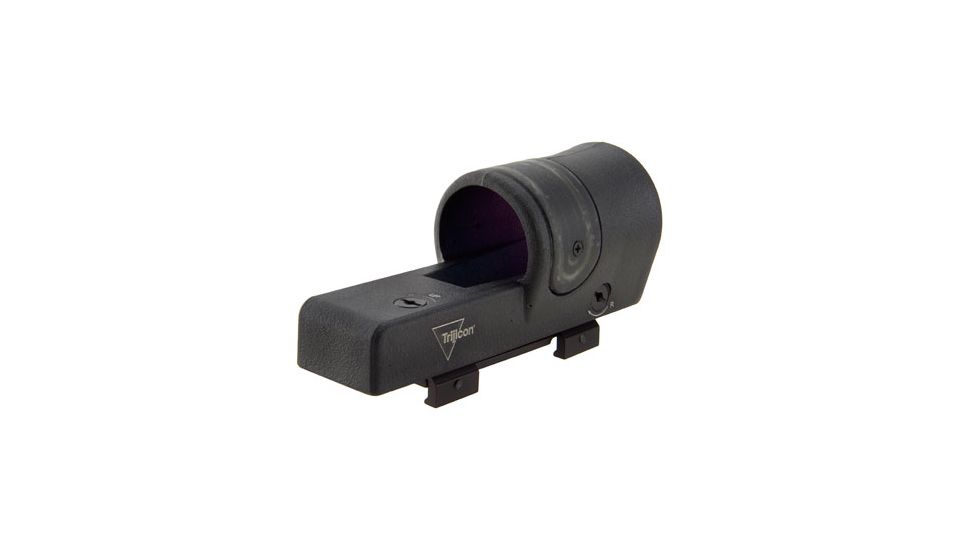 Trijicon 42mm Reflex 6pt5 Moa Amber Dot Sight Black Weaver Mount Rx30 11 Back V5