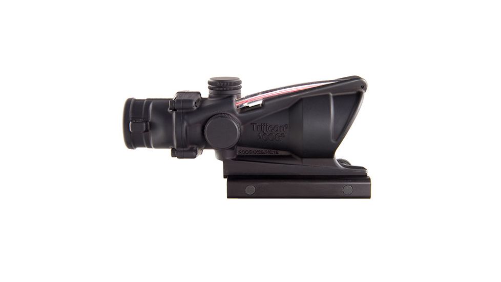 Trijicon 4x32 BAC ACOG Rifle Scope,Dual Illuminated Red Crosshair 300BLK Reticle w/TA51 Mount 100411