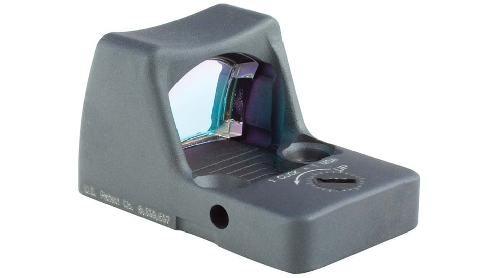 Trijicon RMR Type 2 Automatic Red Dot Sight, 6.5 MOA Red Dot, RMR Mount, No Adjustable Button, Gray, 700643