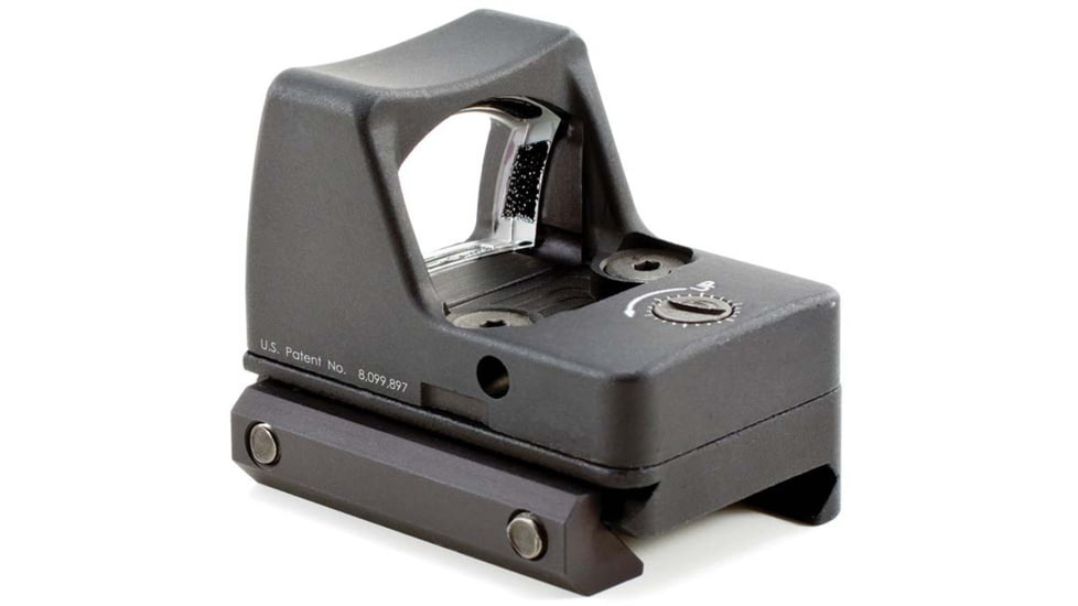 Trijicon RMR Type 2 Automatic Red Dot Sight, 6.5 MOA Red Dot, RM33 Mount, No Adjustable Button, Black, RM02-C-700608