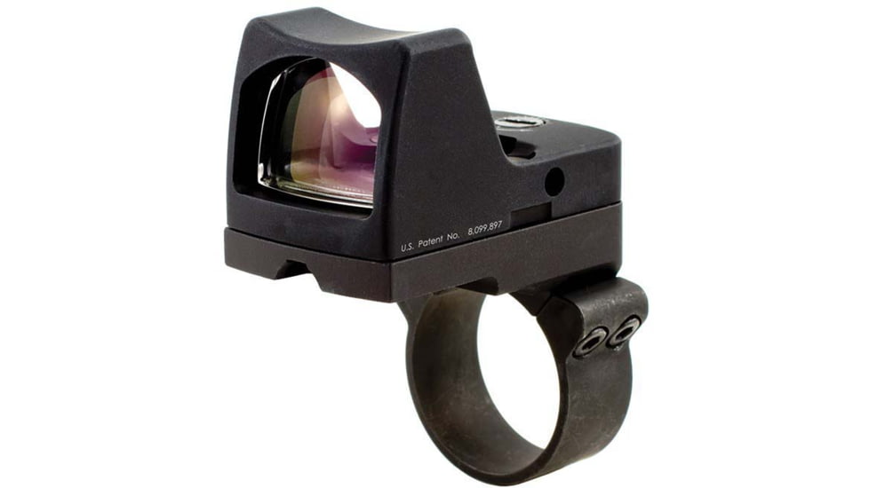 Trijicon RMR Type 2 Automatic Red Dot Sight, 6.5 MOA Red Dot, RM36 Mount, No Adjustable Button, Black, 700612
