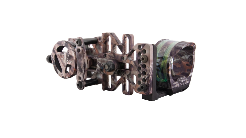 Factory DEMO Trijicon AccuPin Bow Sight Green w Dovetail Base AccuDial Mt RH Lost BW50G LS