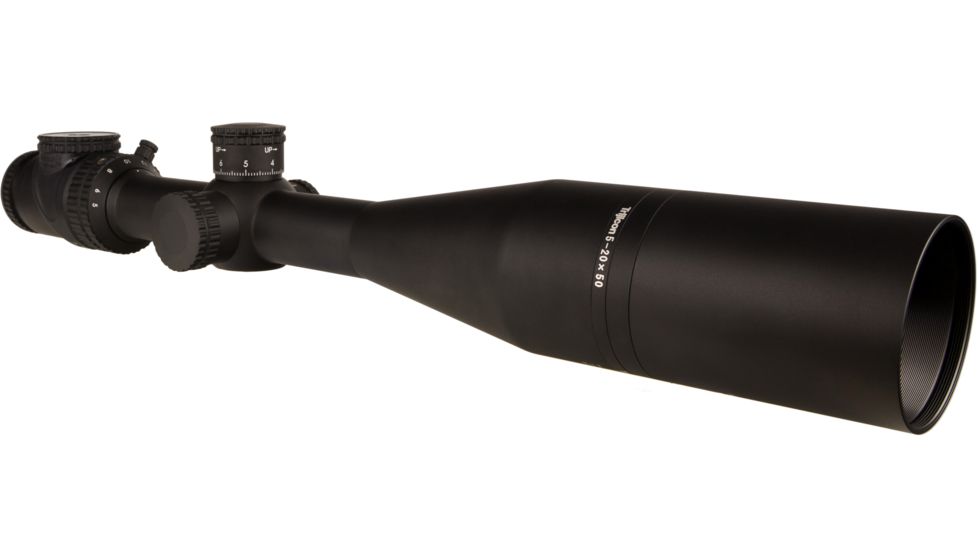 Trijicon AccuPoint TR-33 5-20x50mm Rifle Scope, 30 mm Tube, Second Focal Plane, Satin, Black, Green MRAD Ranging Reticle w/ Dot, Mil Rad Adjustment, 200149