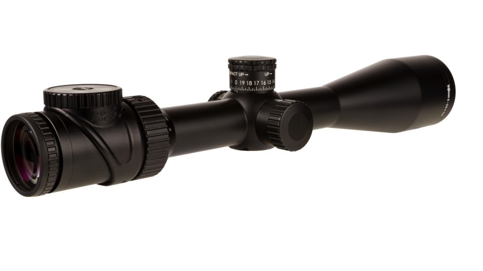Trijicon AccuPoint TR-33 5-20x50mm Rifle Scope, 30 mm Tube, Second Focal Plane, Satin, Black, Green Standard Duplex Crosshair w/ Dot Reticle, MOA Adjustment, 200155