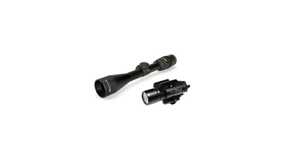 Trijicon AccuPoint 3-9x40 Rifle Scope with Surefire Flashlight