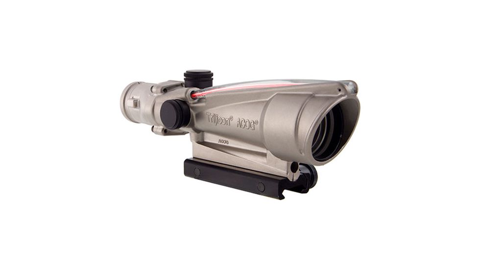 Trijicon ACOG 3.5x35 Nickel Boron Dual Illum. Red Crosshair .223 Ballistic Reticle w/ TA51 Mount TA11-D-100204