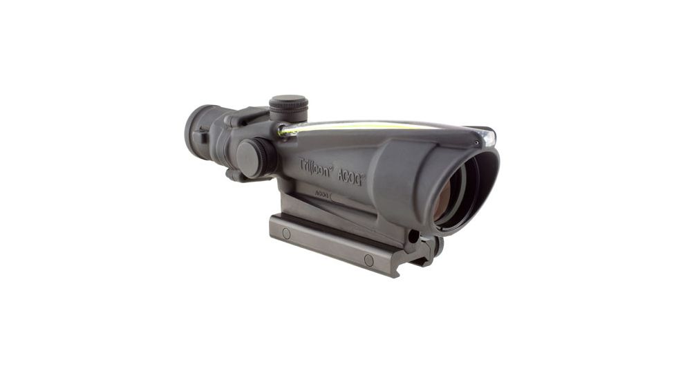 Trijicon ACOG 3.5x35 Scope, Dual Illuminated Amber Chevron .308 Ballistic Reticle w/ TA51 Mount