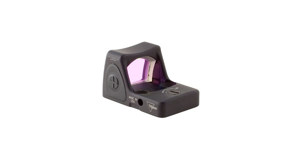 Trijicon ACOG 3.5x35 Scope, Dual Illuminated Green Horseshoe/Dot 5.56mm M249 Ballistic Reticle w/ RCOM-Emount &amp; 6.5MOA Adjustable RMR Sight TA11MGO-M249-RM07