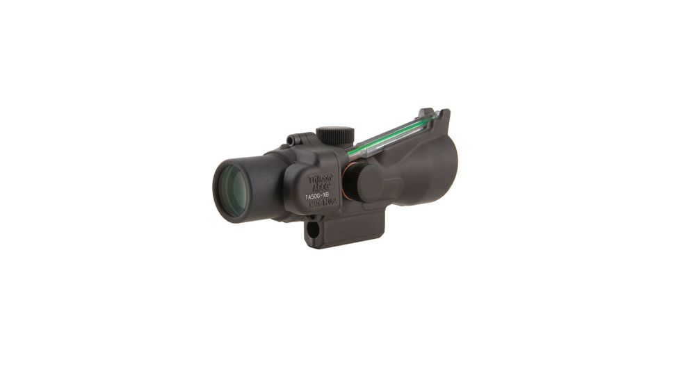 Trijicon ACOG 3x24 Crossbow Scope w/ Green Chevron Reticle, 340-400FPS TA50G-XB2