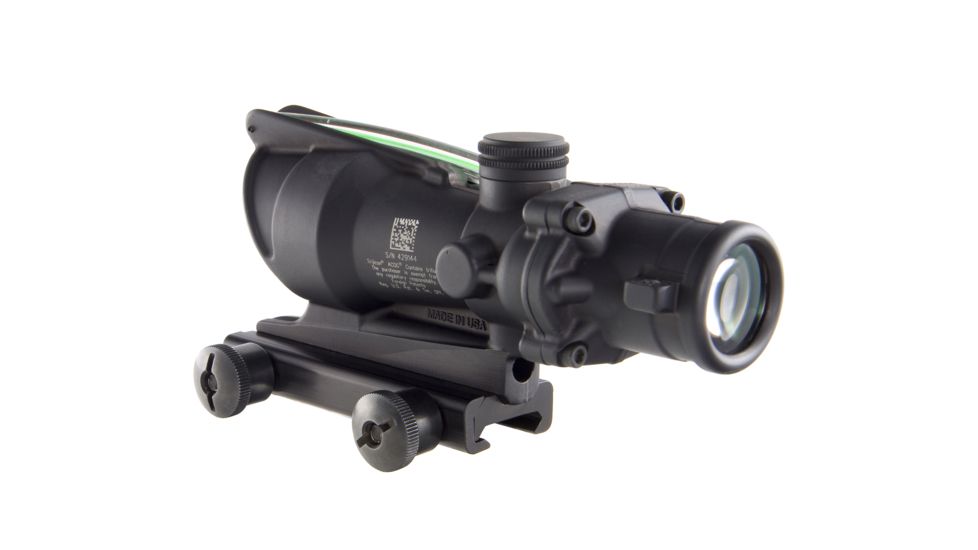 Trijicon ACOG 4x32 Dual Ill Rifle Scope w/Mount, Green Horseshoe 6.8 Reticle