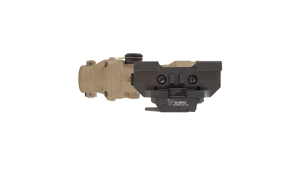 Trijicon ACOG 4x32 ECOS Rifle Scope - Dark Earth Brown, Green Dual Illumination