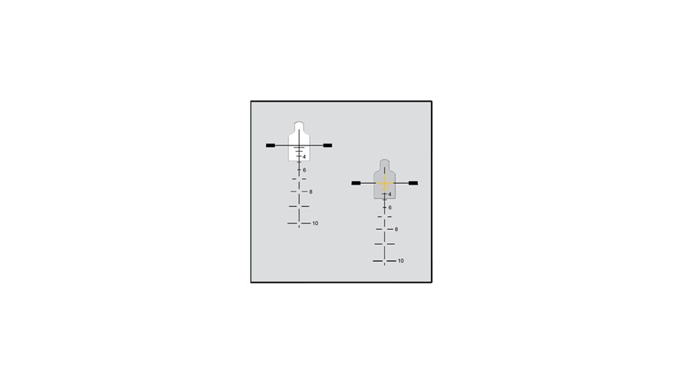 TA01-ECOS Reticles - Black for Daytime, Amber for Night