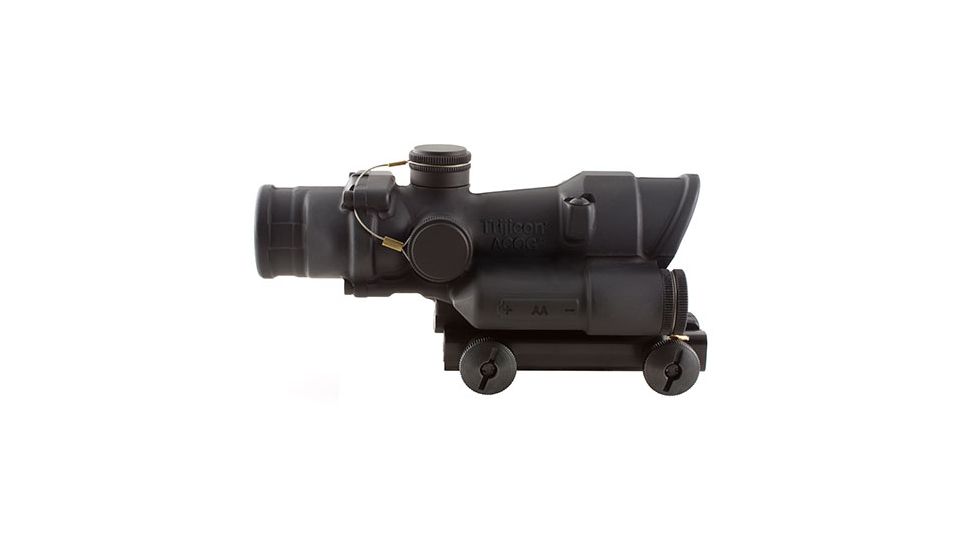 Trijicon ACOG TA02 LED 4x32mm Rifle Scope, Black, Green Horseshoe/Dot .223 / 5.56x45mm Reticle, MOA Adjustment, 100392