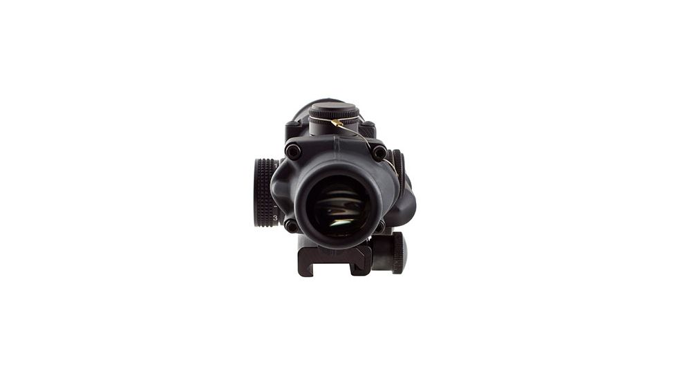 Trijicon ACOG TA02 LED 4x32mm Rifle Scope, Black, Green Horseshoe/Dot .223 / 5.56x45mm Reticle, MOA Adjustment, 100392